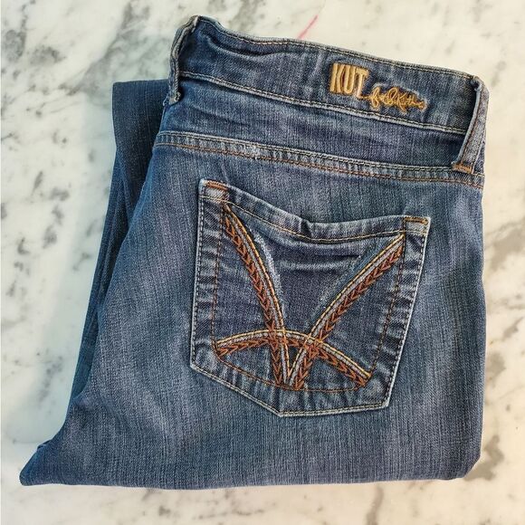 Kut From The Kloth Catherine Boyfriend Denim Jeans - Picture 3 of 10